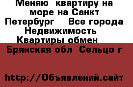 Меняю  квартиру на море на Санкт-Петербург  - Все города Недвижимость » Квартиры обмен   . Брянская обл.,Сельцо г.